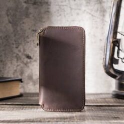 Handmade Full Grain Leather Watch Case & Card Holder | Premium, Eco-Friendly, Luxury Leather & Thickest Leather | 3-Year Warranty